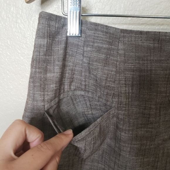 Women's Matilda Jane Hammond Bay Brown Beth Ruffled Skirt Size Medium - Picture 8 of 11